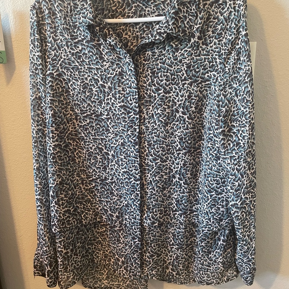 Lightweight silky blouse